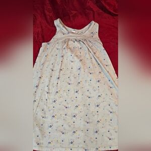 GAP Kids Casual Dress - Cream with Blue and Orange Floral